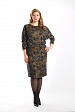 Платье 8237-В > размеры: 50, 52, 54, 56, 58 оптом в Москве