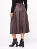 Юбка из эко-кожи