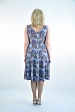Платье 3191-C > размеры: 50, 52, 54, 56, 58 оптом в Москве