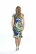 Платье 5055-B > размеры: 48, 50, 52, 54, 56, 58 оптом в Москве
