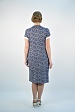 Платье 3185-B > размеры: 50, 52, 54, 56, 58 оптом в Москве